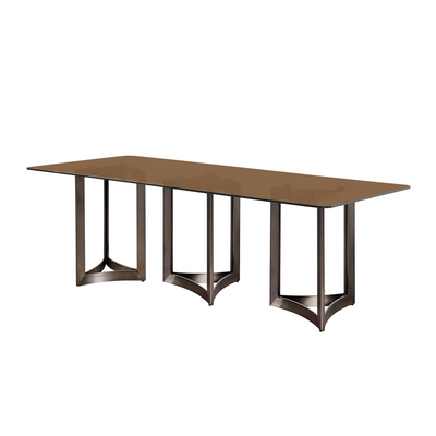 Alexa Glass Top Dining Table