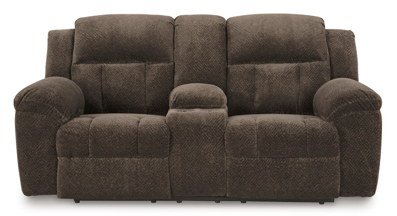 Frohn Reclining Loveseat with Console