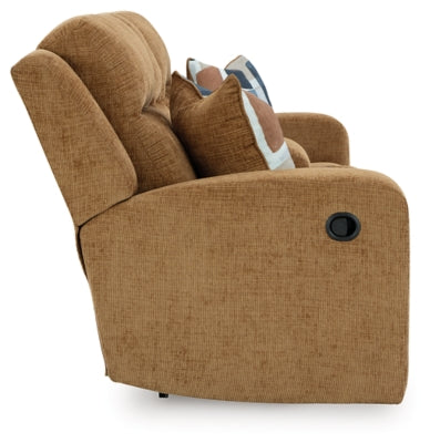 3860594  Kanlow Reclining Loveseat with Console