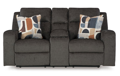 Kanlow Reclining Loveseat with Console