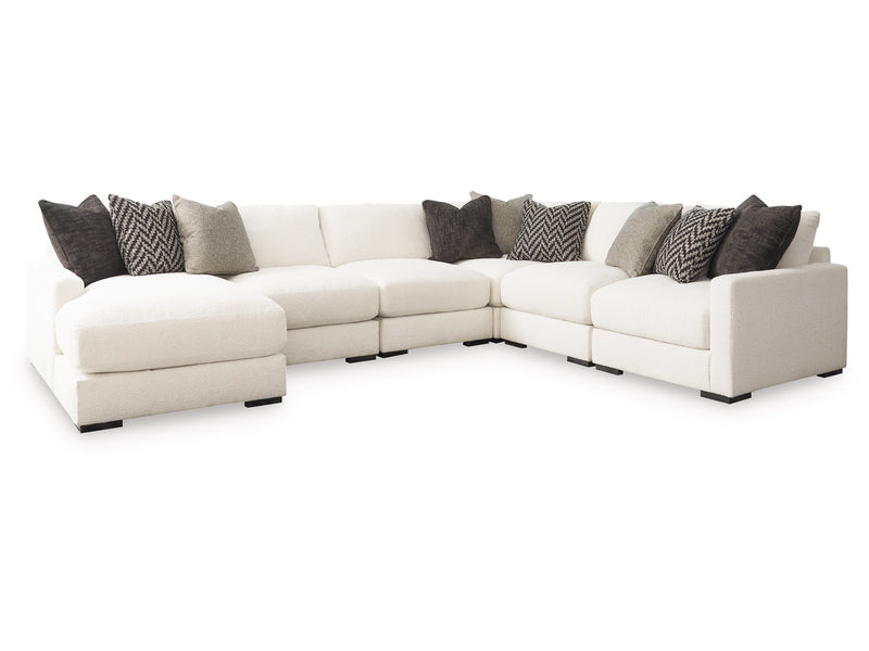 Elissa Court 6-Piece Sectional with Chaise