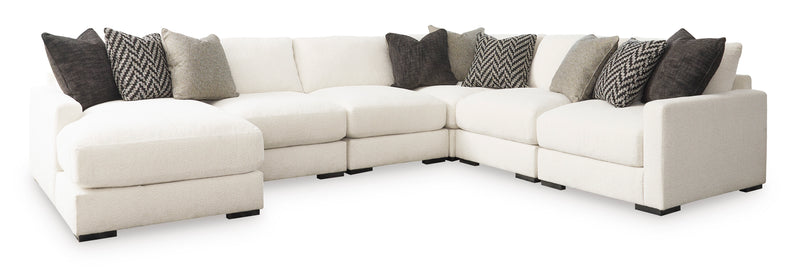 Elissa Court 6-Piece Sectional with Chaise