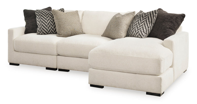 Elissa Court 3-Piece Sectional Sofa with Chaise