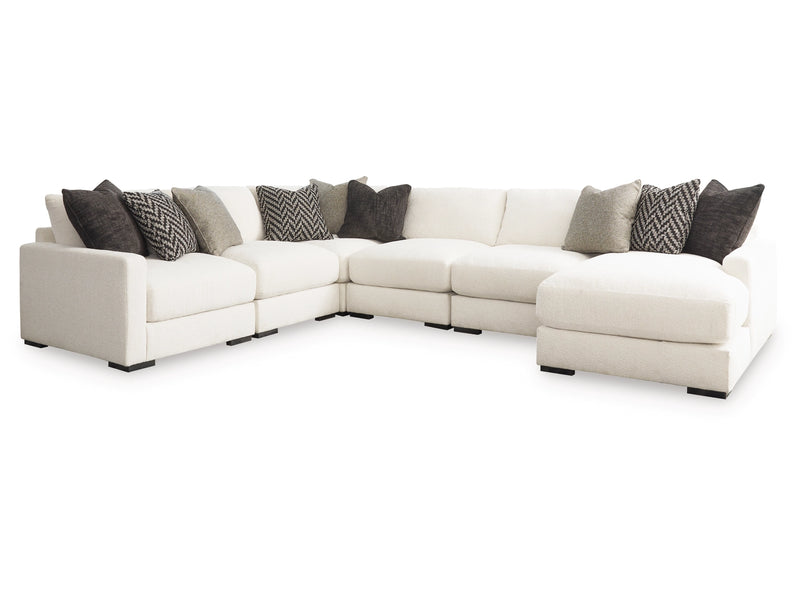 Elissa Court 6-Piece Sectional with Chaise