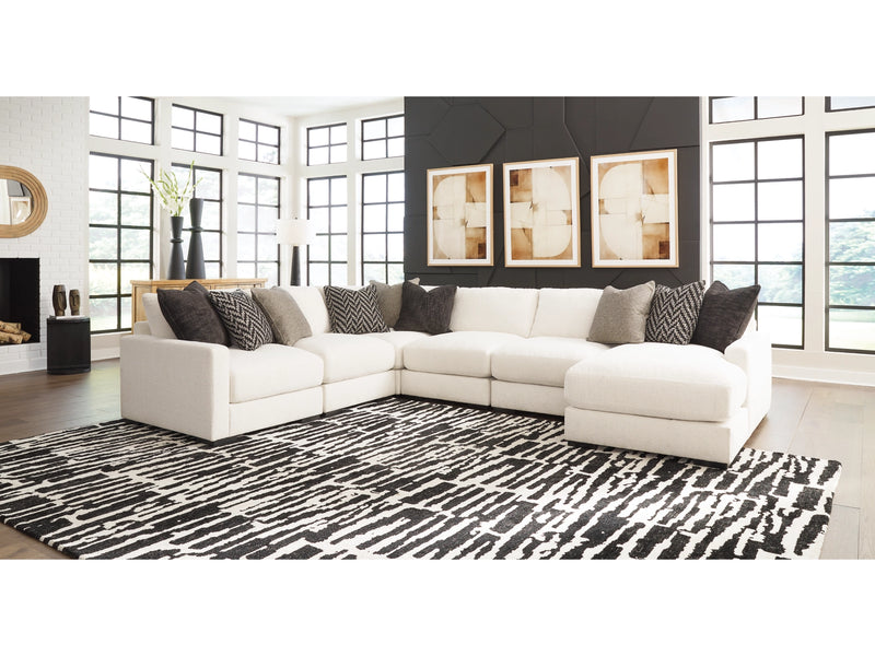 Elissa Court 6-Piece Sectional with Chaise