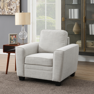 Confa Beige Living Room Set (Sofa + Loveseat + Chair)