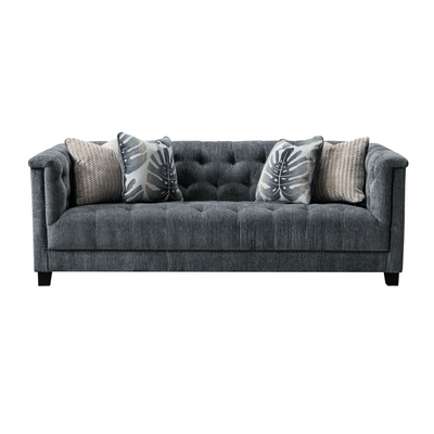 Carlos Grey Sofa Set