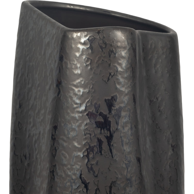 24" Maria Large Black Vase