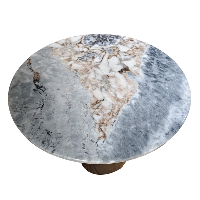 Ocean Storm Side Marble Table