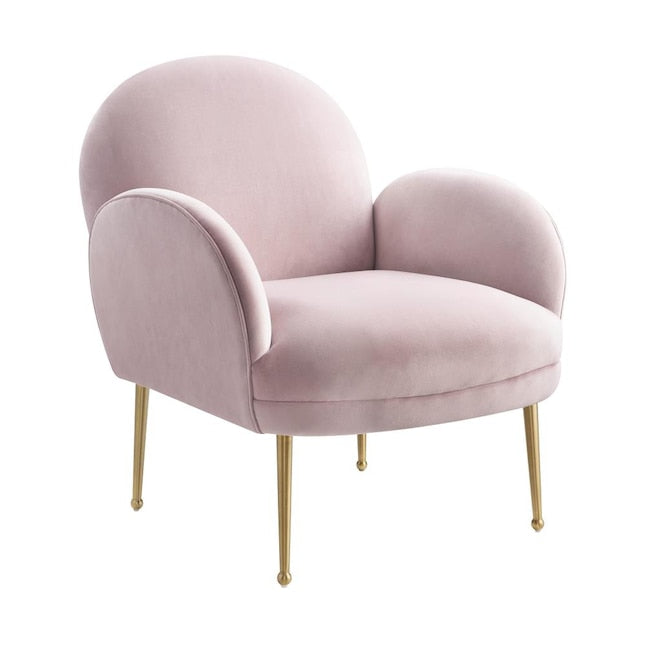 Gwen Mauve Velvet Chair