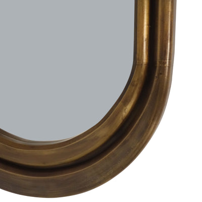 40x28 Sabel Oval Bronze Clad Mirror