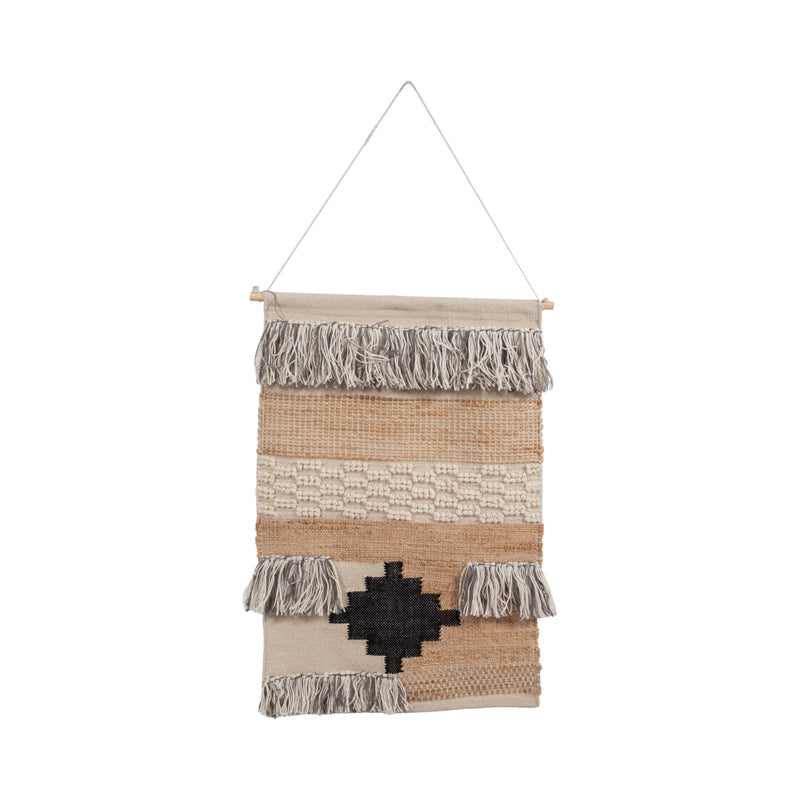 36" AZTEC NATURAL WALL HANGING