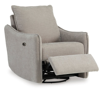 McBurg Swivel Power Recliner