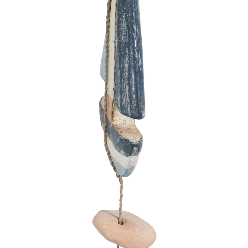 DRIFTWOOD, 39"L BOAT HANGINGS, MULTI