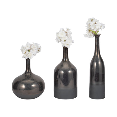 S/3 12/15/18" Padmini Ceramic Vases