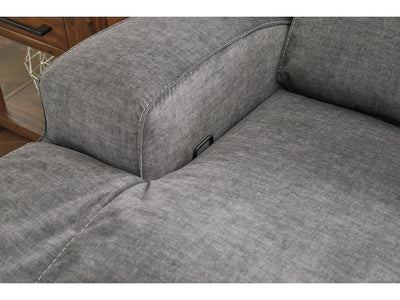 Coombs Manual Reclining Loveseat with Console