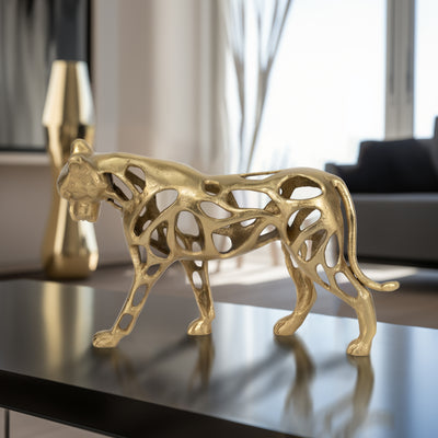 METAL, 14" LIONESS, GOLD