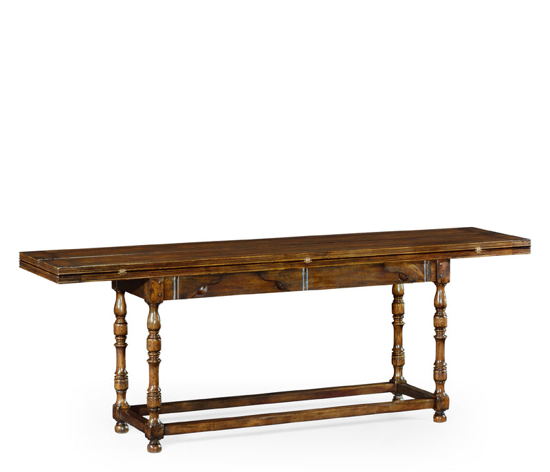 Country Farmhouse Collection - Large Walnut Hunt Table