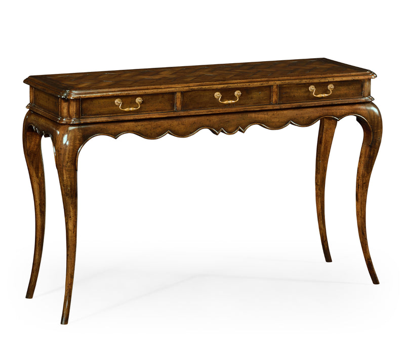 Country Farmhouse Collection - French style walnut console