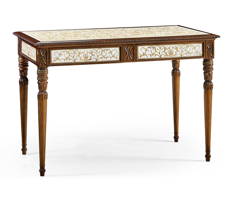 Venetian Collection - Églomisé library table