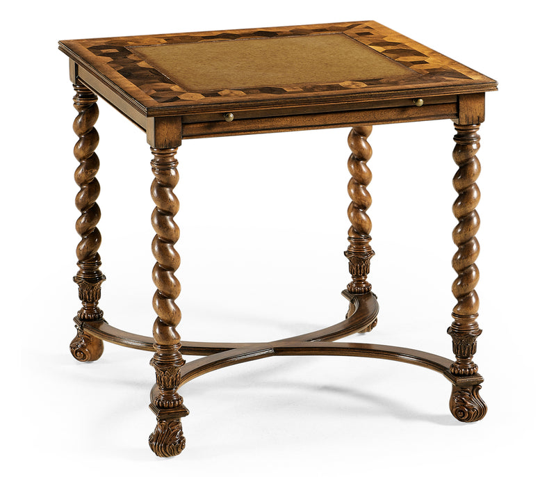 Windsor Collection - Oyster side table with slide