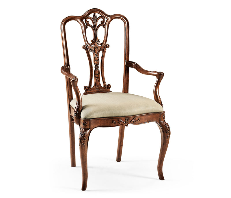 Buckingham Collection - Mahogany 18th Century Dining Arm Chair