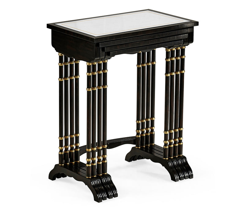 Kensington Collection - Black Painted Nesting Tables