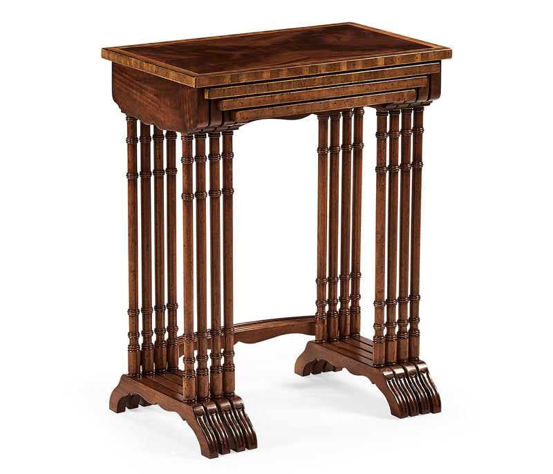 Buckingham Collection - Regency Mahogany Nesting Tables