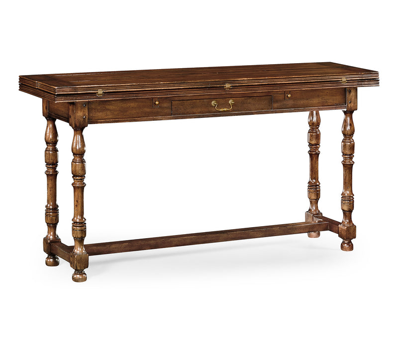 Country Farmhouse Collection - Small Walnut Hunt Table