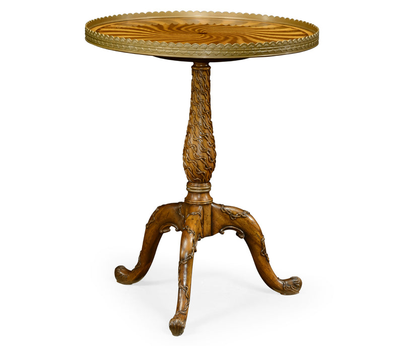 Windsor Collection - Spiral inlay lamp table