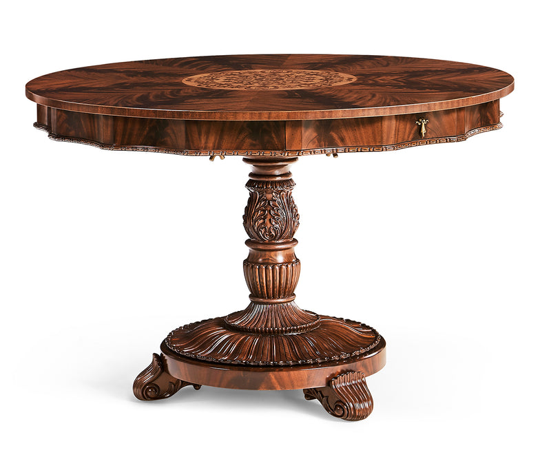 Buckingham Collection - Finely Inlaid Mahogany Centre Table