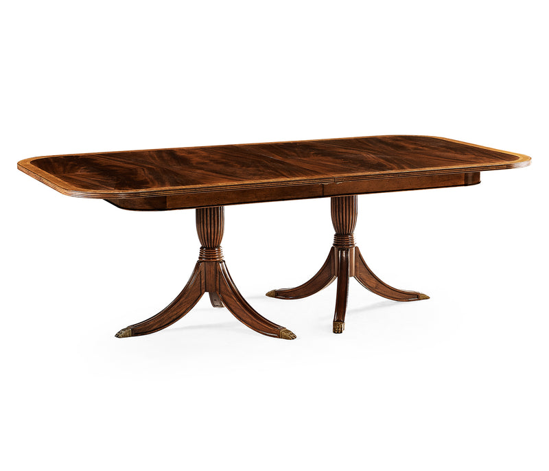 Buckingham Collection - Buckingham Two-Leaf Mahogany Extending Dining Table