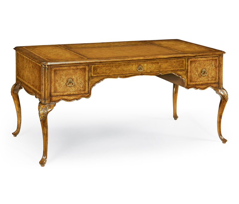 La Rochelle Collection - Seaweed marquetry desk