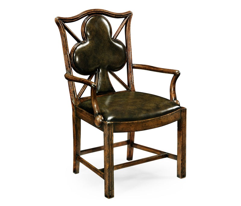 Windsor Collection - Playing Card "Club" Arm Chair