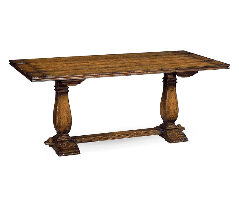 JC Edited - Huntingdon Collection - Figured Walnut Hunt Table