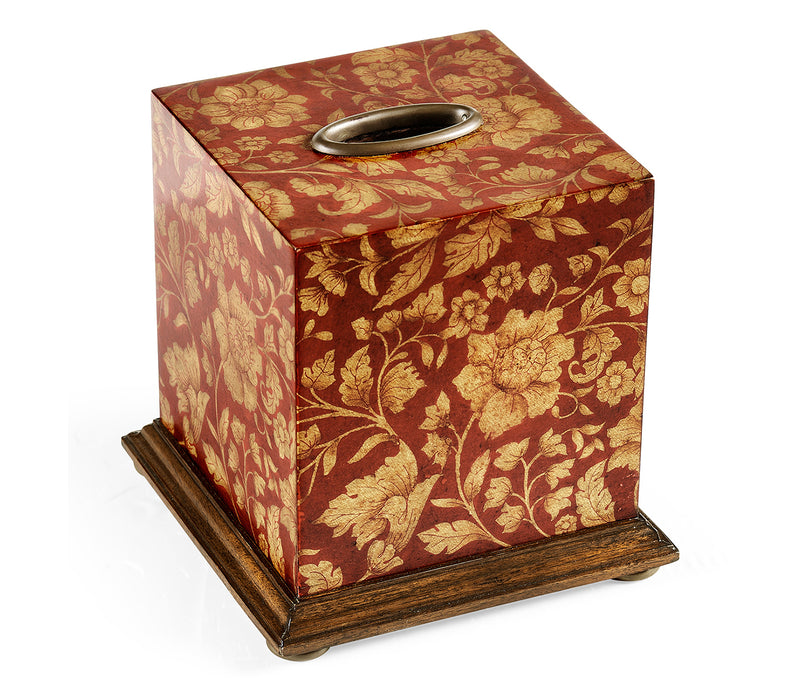 Hampton Collection - Red Chinoiserie Tissue Box