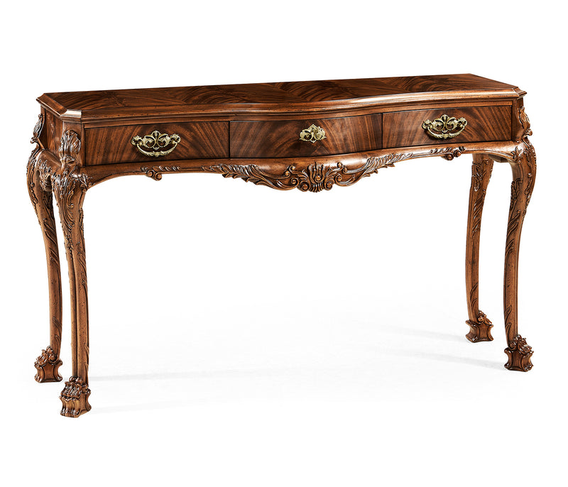 Buckingham Collection - Irish Rococo Mahogany Console