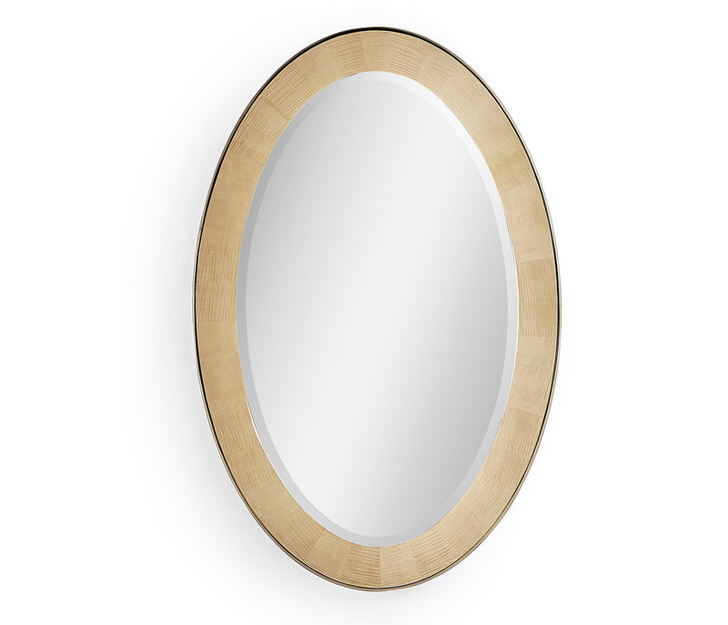 JC Modern - Opera Collection - Art Deco Oval Mirror