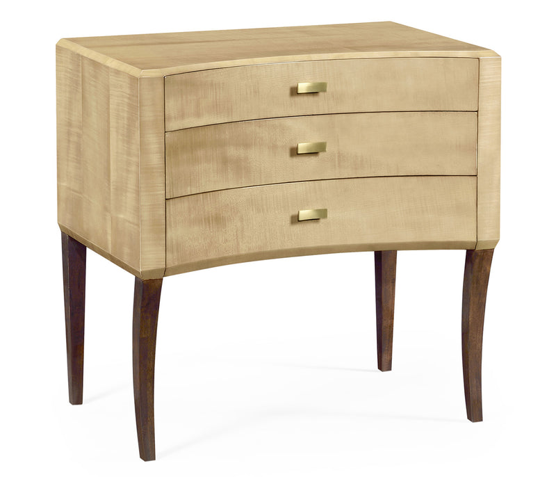 JC Modern - Opera Collection - Art Deco Curved Chest of Drawers