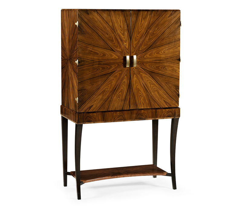 JC Modern - Santos Collection - Art Deco High Lustre Drinks Cabinet