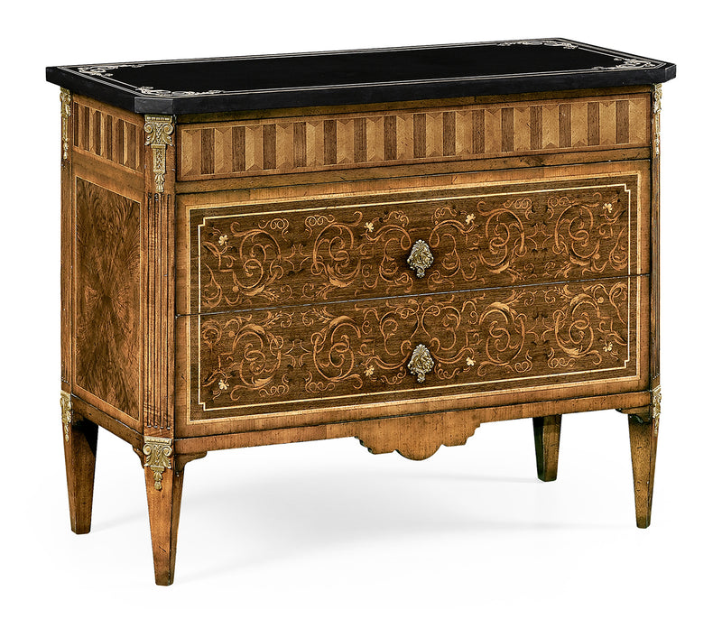 Venetian Collection - Italian commode with black scagliola top (Large)