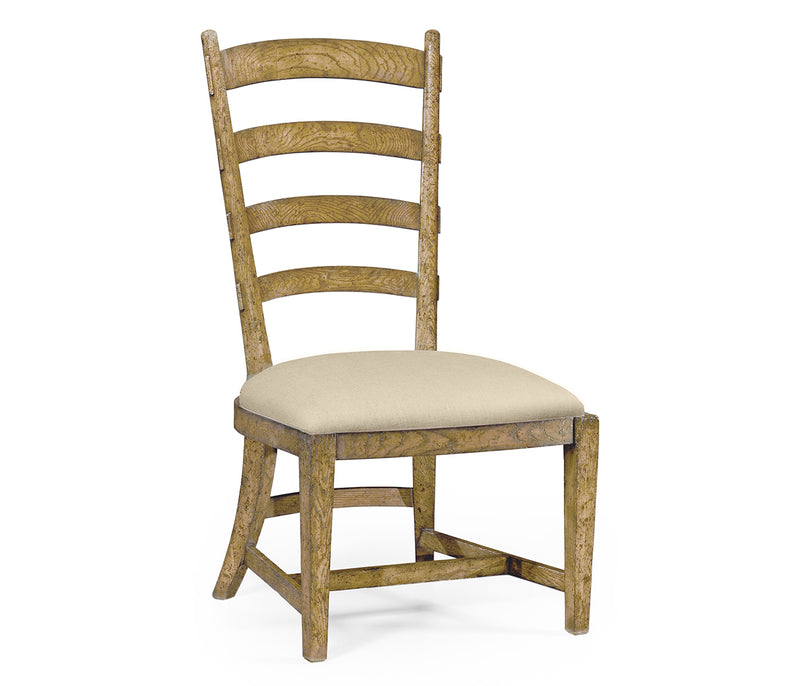 Sherwood Oak Collection - Sherwood Natural Oak Fireside Side Chair