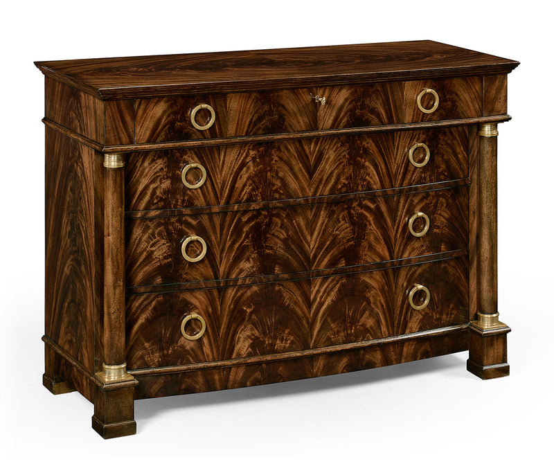 Knightsbridge Collection - Mahogany biedermeier low chest