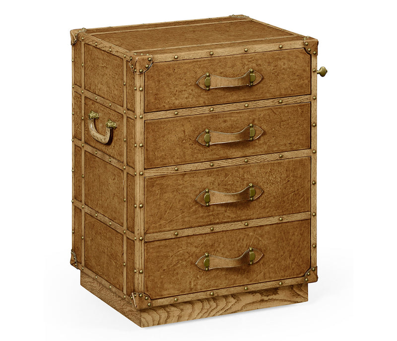 JC Edited - Voyager Collection - Travel Trunk Style Wellington Filing Cabinet