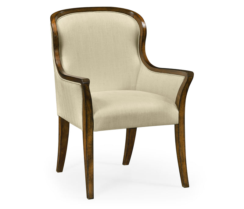 Windsor Collection - Low Curved Back Dining Arm Chair