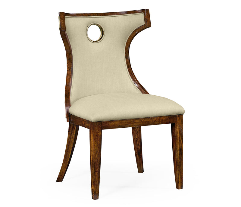 Knightsbridge Collection - Greek Revival Biedermeier Mahogany Side Chair