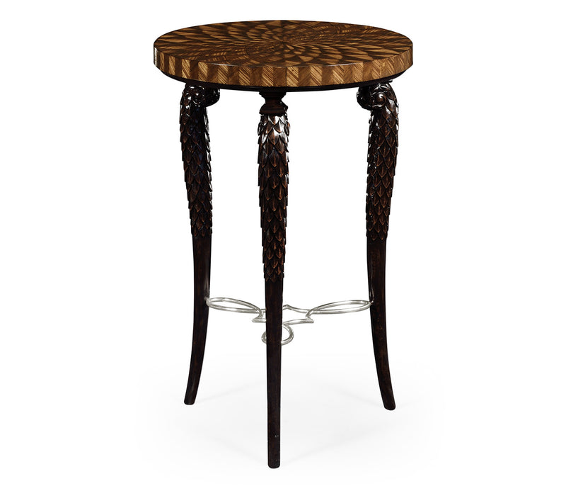 JC Modern - Icarus Collection - Feather Inlay End Table