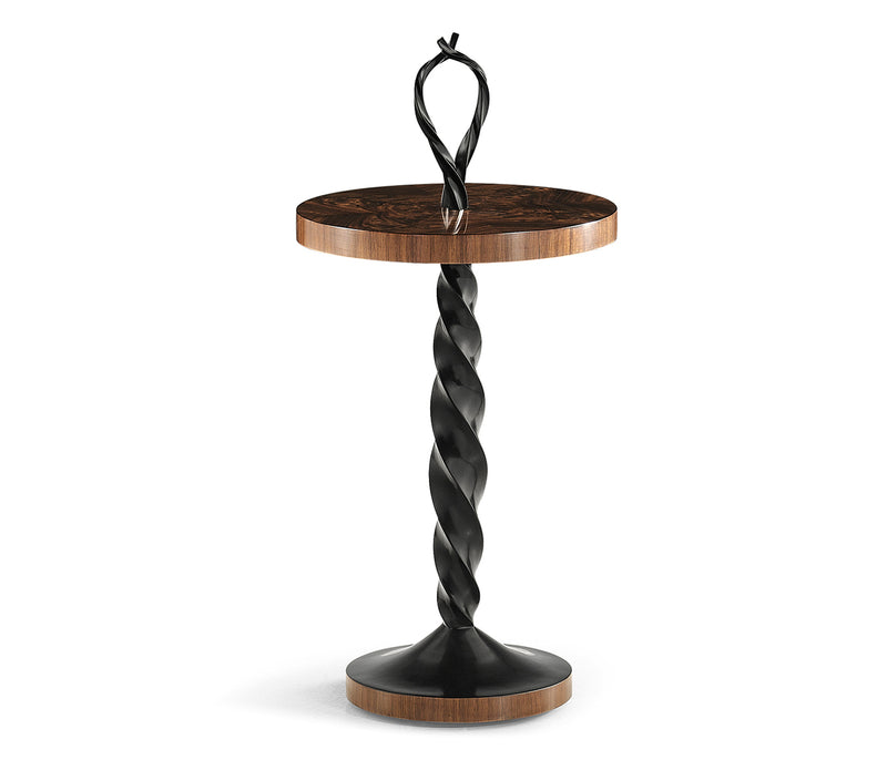 JC Modern - Twist Collection - Black Barleytwist Drinks Table