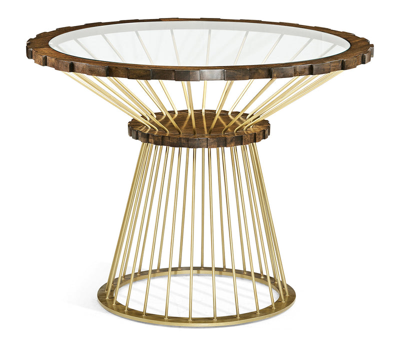 JC Modern - Camden Collection - Camden Round Brass Centre Table