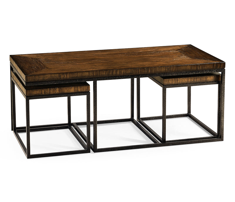 JC Edited - Artisan Collection - Rectangular Coffee Table in Rustic Walnut